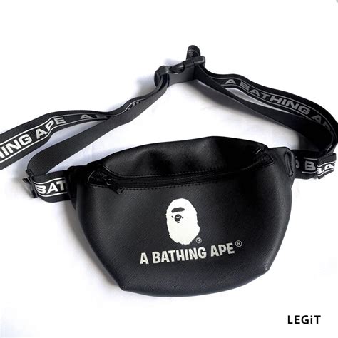 bape waist bag fake|authentic bape clothing.